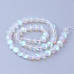 Синтетические лунные камни&nbsp;G-R375-8mm-A13