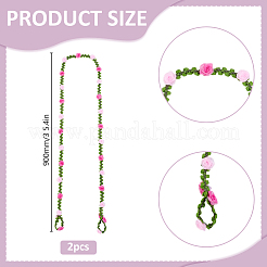 2шт полиэфирная лента для украшения вечеринки&nbsp;HJEW-HY00118