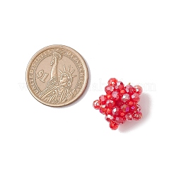 Подвески из стекла в виде звезд&nbsp;PALLOY-MZ00792-05