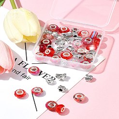 Европейские бусины из сплава и смолы в тибетском стиле своими руками DIY-FS0006-78E