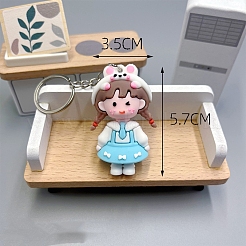 Брелок для ключей из ПВХ-сумки для девочек PW-WG0BCC7-08