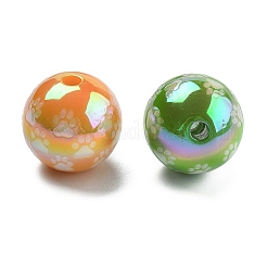 Uv акриловые покрытия бусины OACR-M022-03