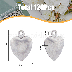 120 шт. подвески из нержавеющей стали 304&nbsp;STAS-HY0001-28