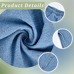 3 шт. нижняя юбка из двухцветного полиэстера&nbsp;AJEW-CY0001-42