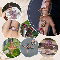 80м 4 размера круглый экологически чистый медный провод CWIR-PH0002-11C