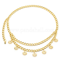 Сплав подсолнух подвеска двухслойная талия живот цепи для женщин FS-WG2E8BA-01