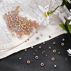 180 шт. латунные бусины 3-х размеров KK-CA0001-59