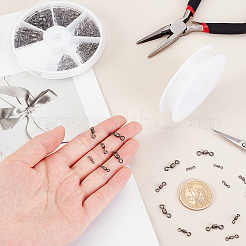 180шт 6-х стильный латунный рыболовный роликовый подшипник-соединитель FIND-FH0003-32