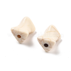 Хрустящие непрозрачные акриловые бусины OACR-Z026-16