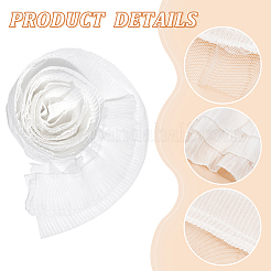 3-слойная кружевная отделка из полиэстера&nbsp;DIY-WH0304-896B