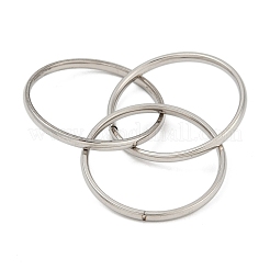 201 тройное переплетенное кольцо из нержавеющей стали&nbsp;FS-WG6776A-07