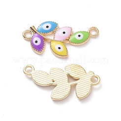 Соединители звеньев эмали сплава сглаза&nbsp;ENAM-A139-03G