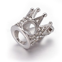 Бусины европейского типа из нержавеющей стали 304 OPDL-L013-35P