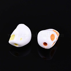 Непрозрачные акриловые бусины SACR-T035-04M