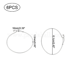 Регулируемые браслеты из нержавеющей стали STAS-UN0009-71