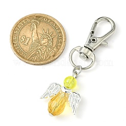 Ангел стеклянный кулон украшение&nbsp;HJEW-JM01557-01