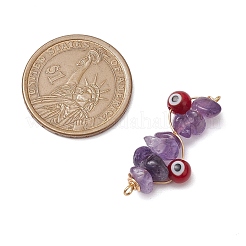 5 шт. 5 стиля: натуральный красный авантюрин PALLOY-JF02977-01