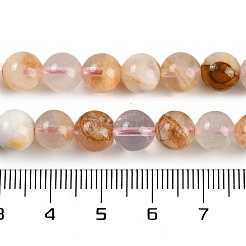 Натуральные вишневые агатовые бусины&nbsp;G-H062-A02-02