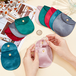 10шт 10 стильных бархатных мешочка для хранения ювелирных изделий TP-NB0001-58