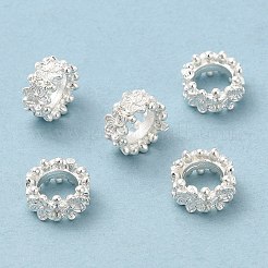 Экологически чистые латунные бусины с покрытием стойки&nbsp;KK-A186-08B-S