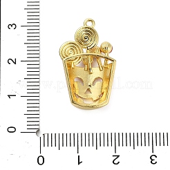 Подвески из латуни и эмали на Хэллоуин&nbsp;KK-F915-01D-G