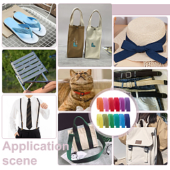 12 рулон поликоттоновой ленты 12 цветов&nbsp;OCOR-PH0006-85