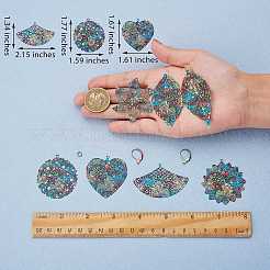 Набор для изготовления сережек с защелкой своими руками&nbsp;DIY-SZ0008-70