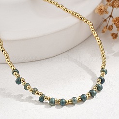 Латунные бусины миюки для женщин NJEW-B126-01G