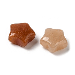 Натурального красного бисера авантюрин G-A090-04