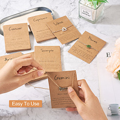 120 шт. Картонные демонстрационные карточки для украшений из картона&nbsp;AJEW-FW0001-02