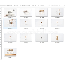Набор для изготовления кулона в виде бутылки желаний своими руками DIY-FS0004-97