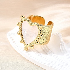 Латунные манжеты для женщин RJEW-F183-02B-G