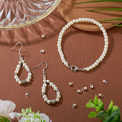 10 шт. 925 наконечника для бусин из стерлингового серебра&nbsp;STER-TA0001-50