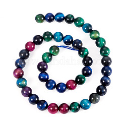 Набор для самостоятельного изготовления браслета/ожерелья из натурального тигрового глаза&nbsp;DIY-TA0012-65