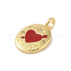 Латунные микро проложить кубического циркония подвески&nbsp;KK-E111-05G