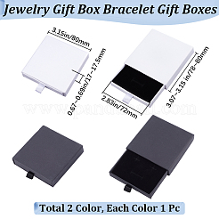 2 шт. 2-х цветные бумажные ящики CON-BBC0001-03