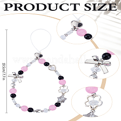 1 шт. ПВХ-цветочные мобильные ремни&nbsp;AJEW-LP0005-13