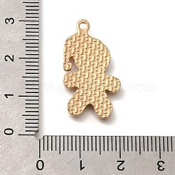 Новогодняя тема сплава эмали подвески&nbsp;ENAM-Q509-02KCG-01