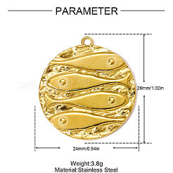 Подвески из нержавеющей стали 304&nbsp;STAS-OY009-48G