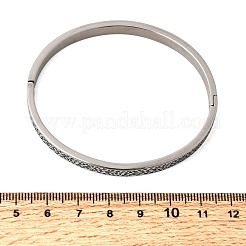 Шарнирные браслеты из нержавеющей стали 304&nbsp;BJEW-D408-21P