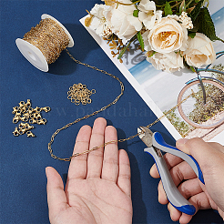 Цепи из хирургической нержавеющей стали 316L DIY-UN0006-35A