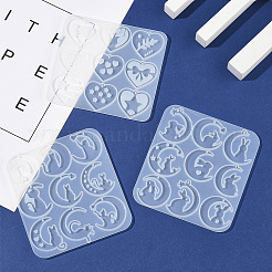 3шт 3 Молды для подвесок своими руками&nbsp;AJEW-FS0001-33