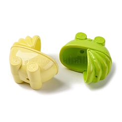 Запекание окрашенных непрозрачных акриловых бусин MACR-F080-19