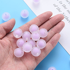 Прозрачные акриловые бусины TACR-S152-14C-A03