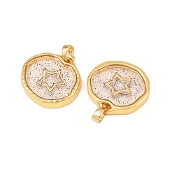 Подвески латуни cmолы&nbsp;KK-I475-01G-04