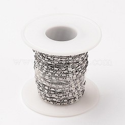Устойчивые к потускнению цепи из нержавеющей стали 304 lumachina CHS-L015-42