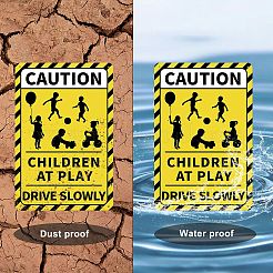 Уф-защищенный и водонепроницаемый алюминиевый предупреждающие знаки AJEW-WH0111-D-10