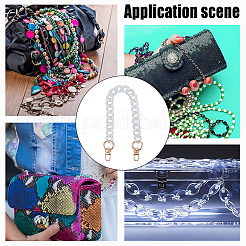 2 шт. акриловые цепочки для ремешка на руку для телефона&nbsp;HJEW-DR0001-15