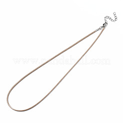 Вощеный шнур ожерелье материалы NCOR-T003-02