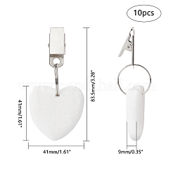 Натуральная мраморная подвеска скатерть весов HJEW-PH0001-21